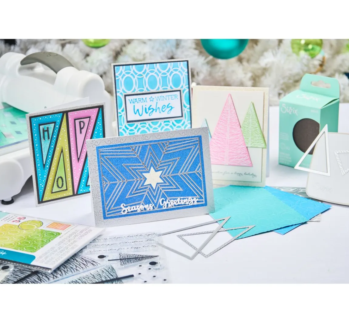 Sizzix Framelits Stanzschablone "Triangles by Stacey Park"