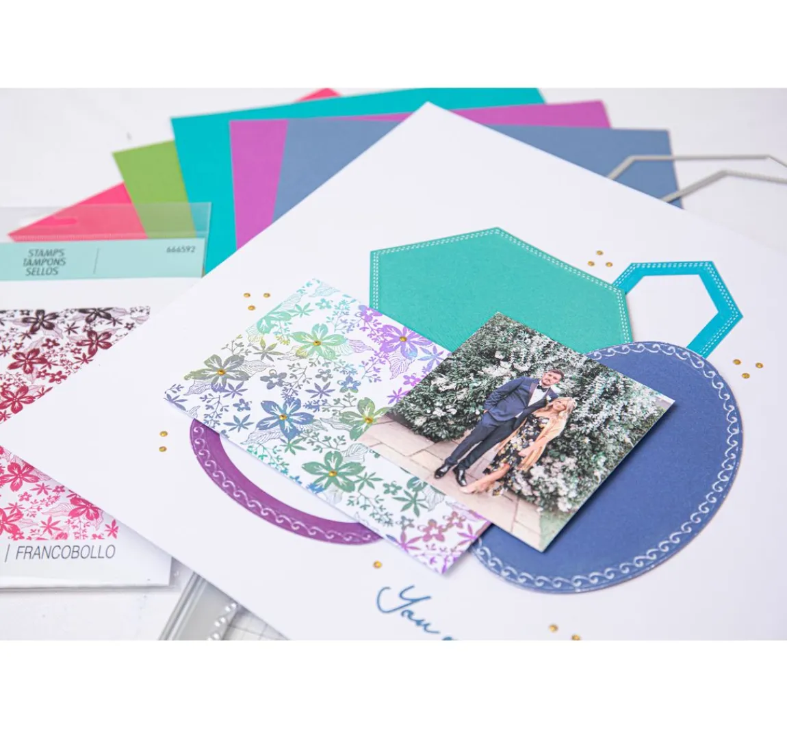 Sale Sizzix Framelits Stanzschablone "Hexagons by Stacey Park"