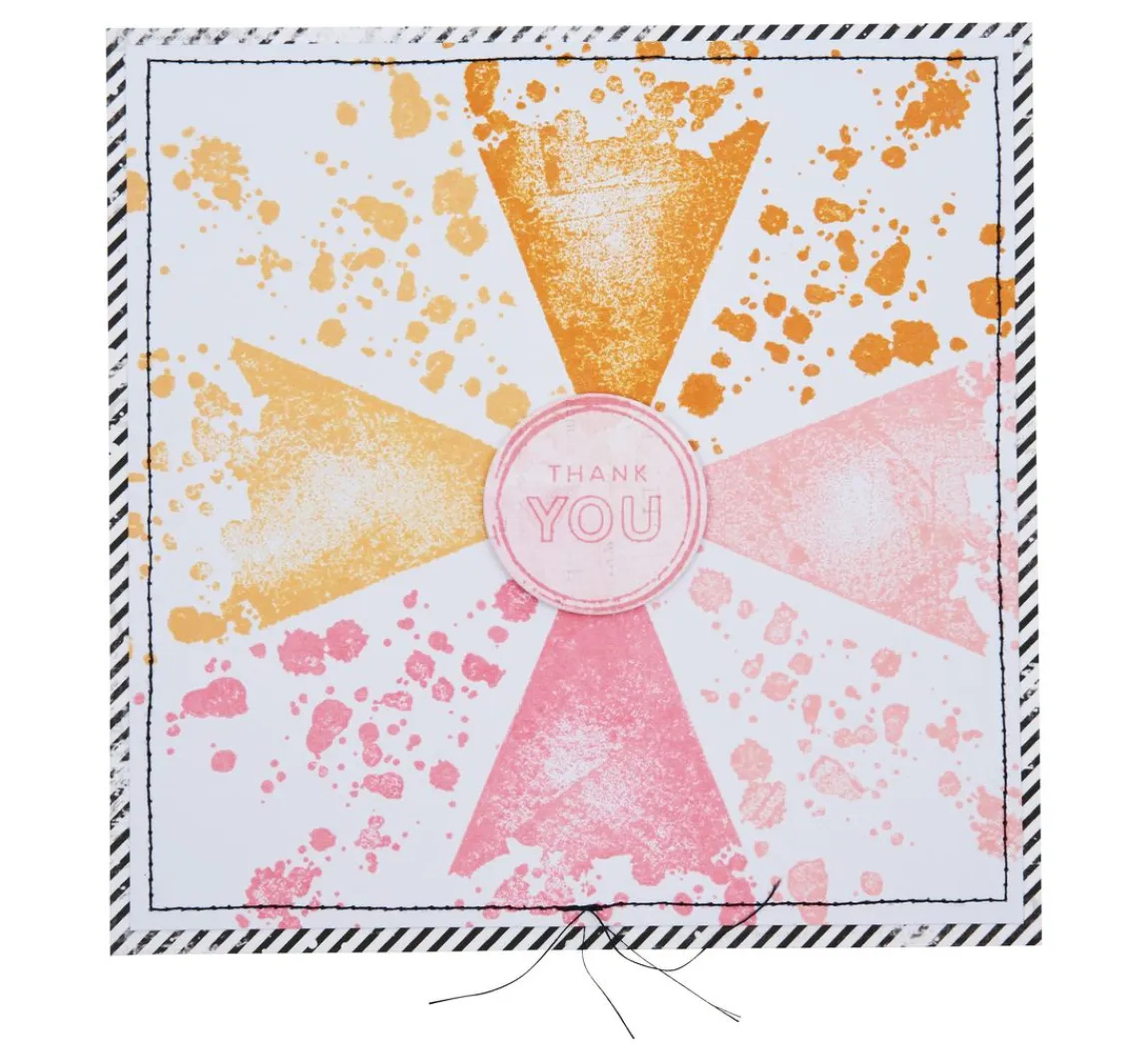 New Sizzix Framelits Stanzschablone und Clear Stamps by 49 and Market