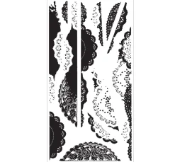 New Sizzix Framelits Stanzschablone und Clear Stamps by 49 and Market