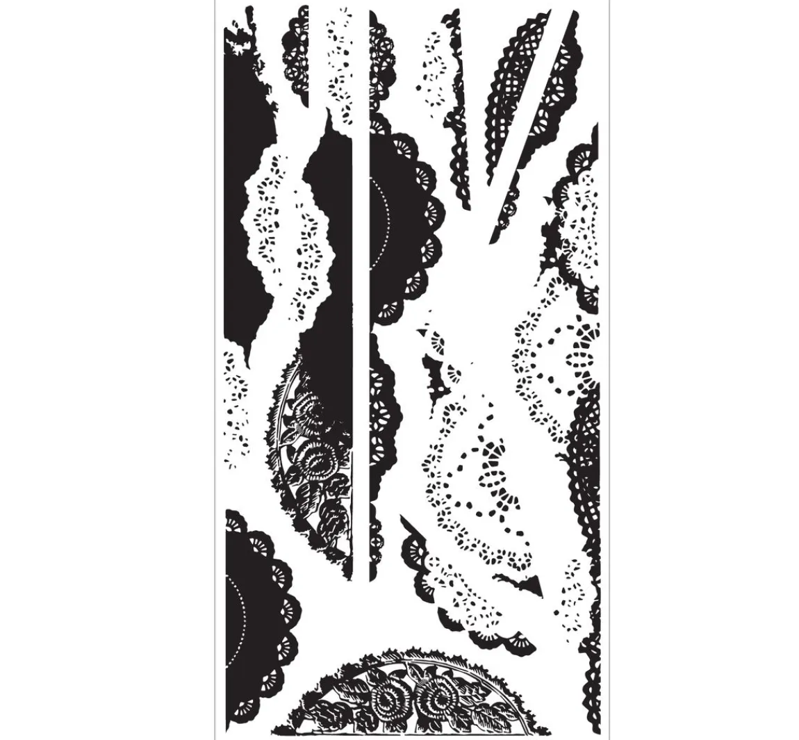 New Sizzix Framelits Stanzschablone und Clear Stamps by 49 and Market