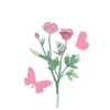 Outlet Sizzix Framelits Stanzschablone und Clear Stamps "Painted Pencil Botanical"