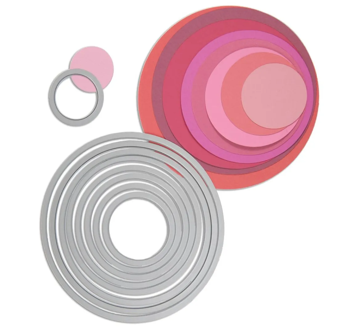 Outlet Sizzix Framelits Stanzschablone "Circles"