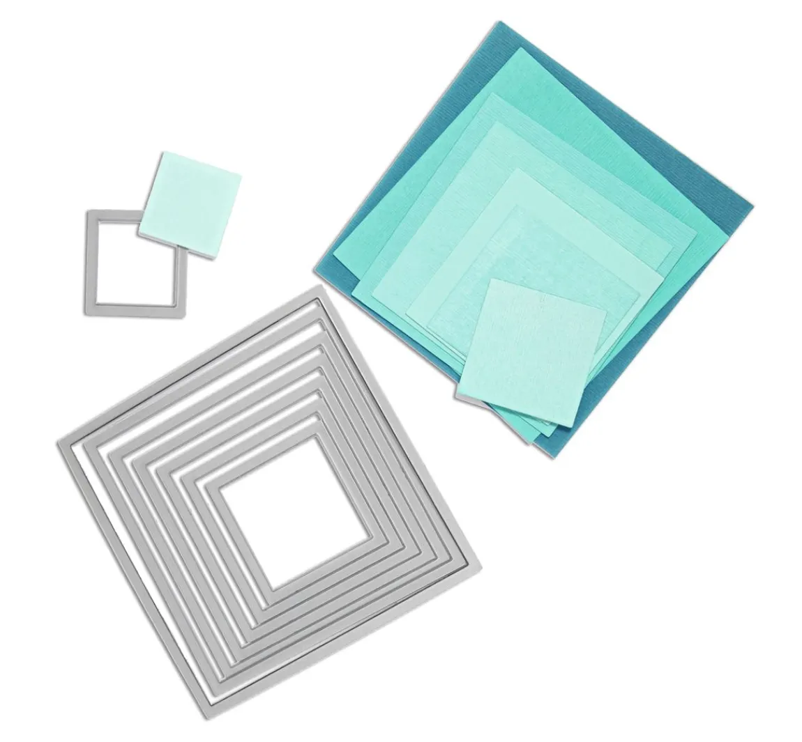 Discount Sizzix Framelits Stanzschablone "Quadrat"