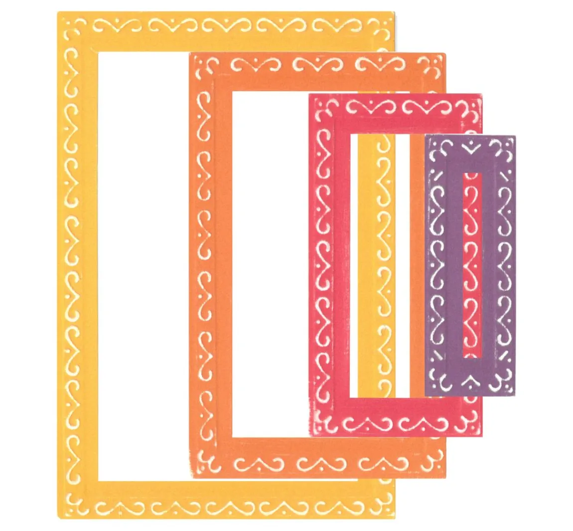 Sale Sizzix Framelits Stanzschablone "Rectangles by Stacey Park"