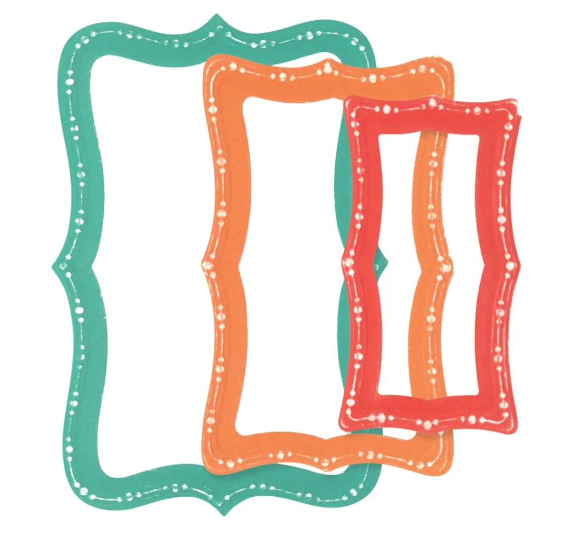 Sale Sizzix Framelits Stanzschablone "Top Note by Stacey Park"