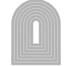 Sizzix Framelits Stanzschablone "Tunnel Arches by Eileen Hull"