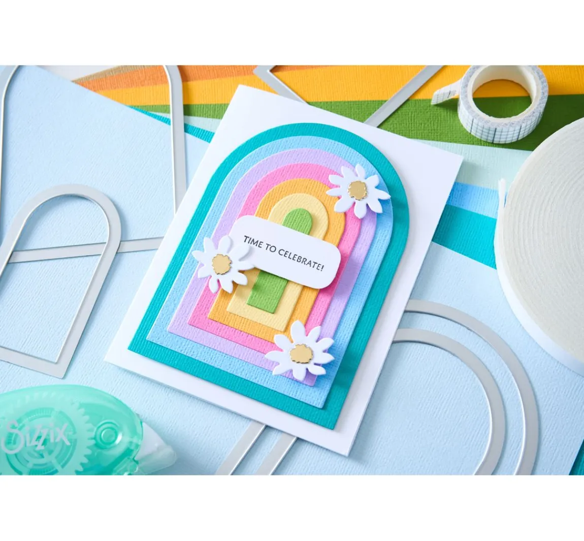 Sizzix Framelits Stanzschablone "Tunnel Arches by Eileen Hull"