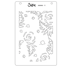 Hot Sizzix Layered Stencils "Abstract Blooms"