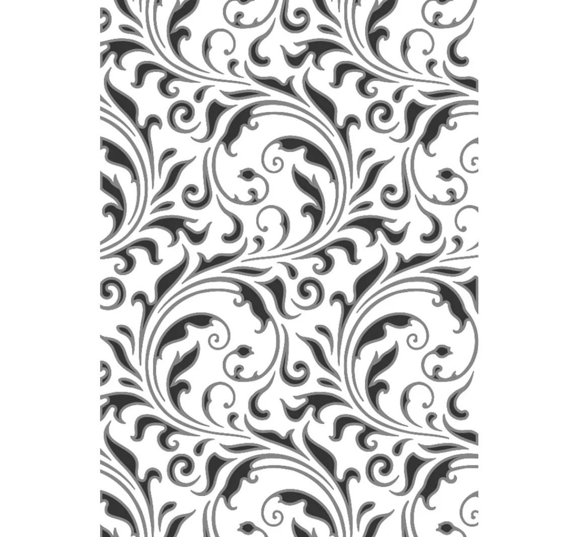 New Sizzix Multi-Level-Prägeschablone "Vault Flourish by Tim Holtz"
