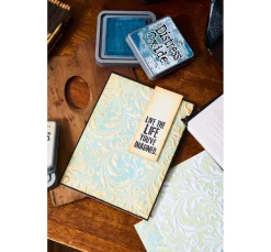 New Sizzix Multi-Level-Prägeschablone "Vault Flourish by Tim Holtz"