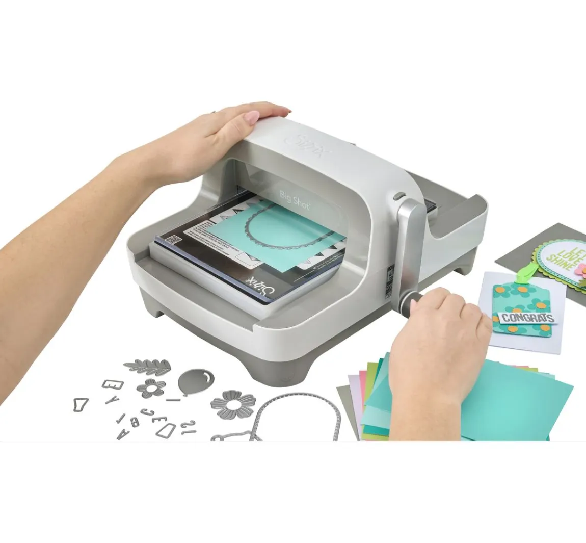 Discount Sizzix New Big Shot Machine "Starter Kit"