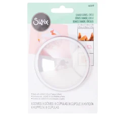New Sizzix Shaker Domes "Rund"