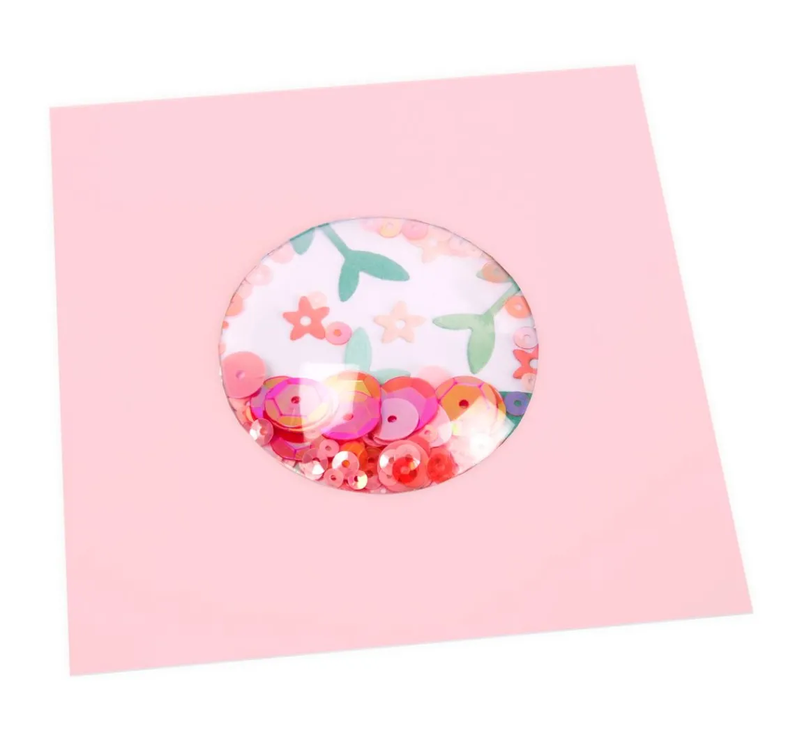 New Sizzix Shaker Domes "Rund"