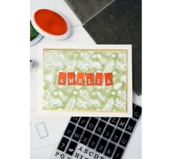 Hot Sizzix Stanzschablone und Clear Stamps