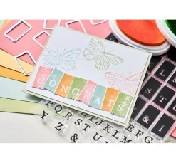 Hot Sizzix Stanzschablone und Clear Stamps