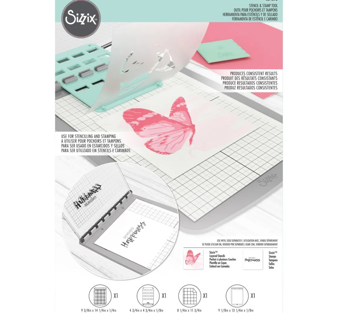 Discount Sizzix Stencil & Stamp Tool