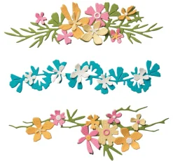Hot Sizzix Thinlits Stanzschablone "Woodland Borders"