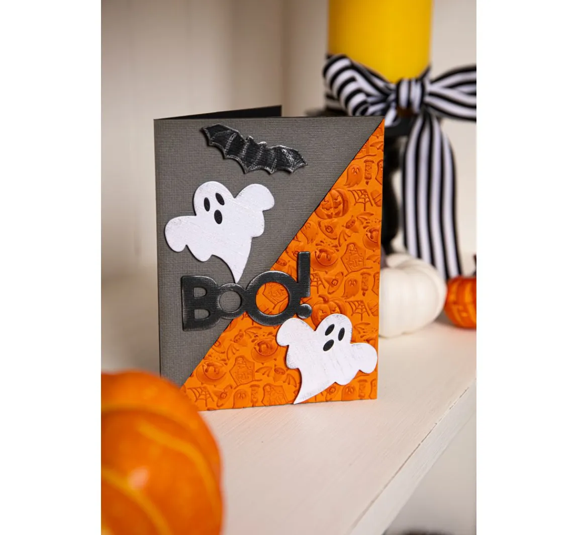 Best Sizzix Thinlits Stanzschablone "Halloween Motifs"