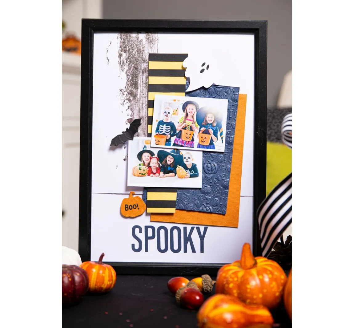 Best Sizzix Thinlits Stanzschablone "Halloween Motifs"