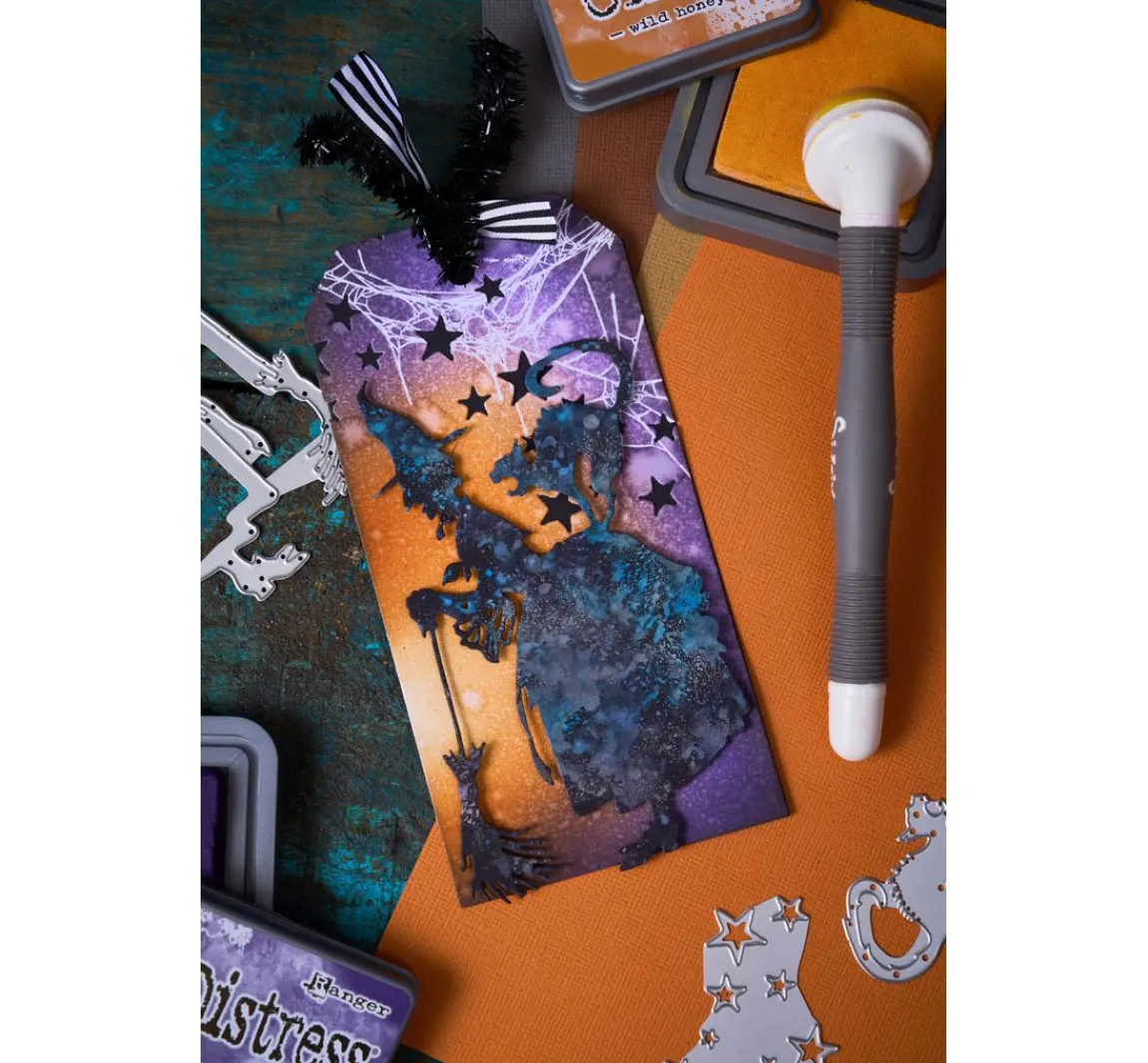 Outlet Sizzix Thinlits Stanzschablone by Tim Holtz