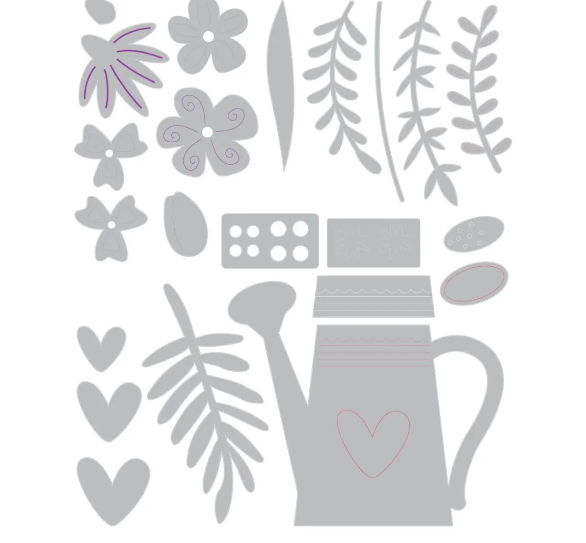 Sale Sizzix Thinlits Stanzschablone by Catherine Pooler