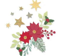 Clearance Sizzix Thinlits Stanzschablone "Festive Foliage"