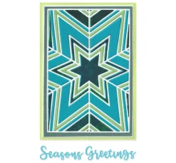 Best Sizzix Thinlits Stanzschablone "Cosmopolitan Christmas - Star Bright by Stacey P