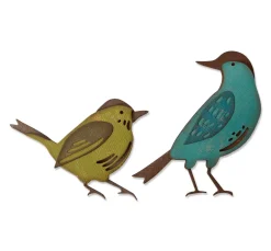 Clearance Sizzix Thinlits Stanzschablone "Feathered Friends by Tim Holtz"