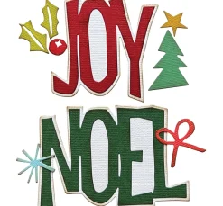 Sale Sizzix Thinlits Stanzschablone "Big Tidings by Tim Holtz"