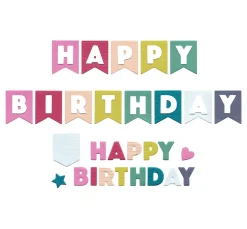 Online Sizzix Thinlits Stanzschablone "Birthday Bunting by Catherine Pooler"