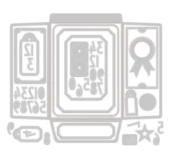 Sizzix Thinlits Stanzschablone "Collector by Tim Holtz"