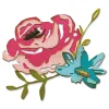 Hot Sizzix Thinlits Stanzschablone "Brushstroke Flowers # 4 by Tim Holtz"