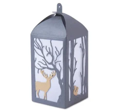 Clearance Sizzix Thinlits Stanzschablone "Woodland Lantern"