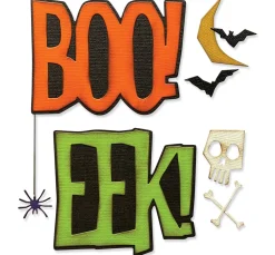 Best Sizzix Thinlits Stanzschablone "Big Frights by Tim Holtz"