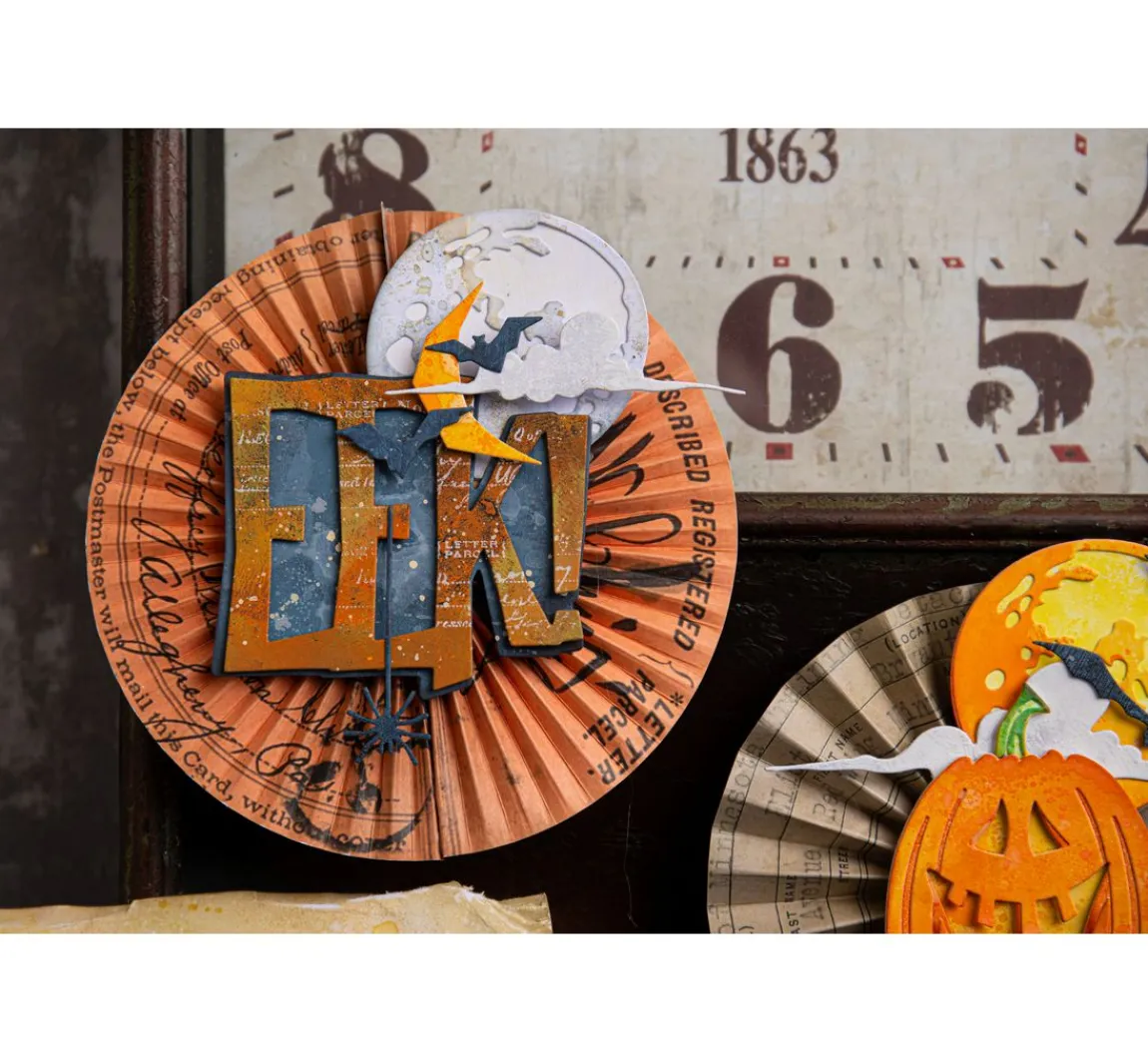 Best Sizzix Thinlits Stanzschablone "Big Frights by Tim Holtz"