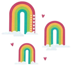 Sale Sizzix Thinlits Stanzschablone "Rainbow Arches by Catherine Pooler"