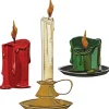 Clearance Sizzix Thinlits Stanzschablone "Candleshop Colorize by Tim Holtz"