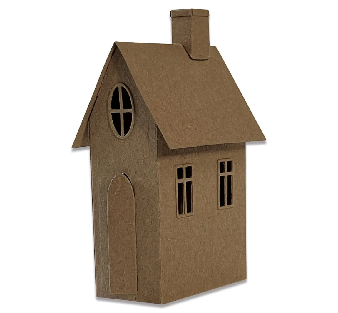 Sale Sizzix Thinlits Stanzschablonen-Set "Village Collection by Tim Holtz"