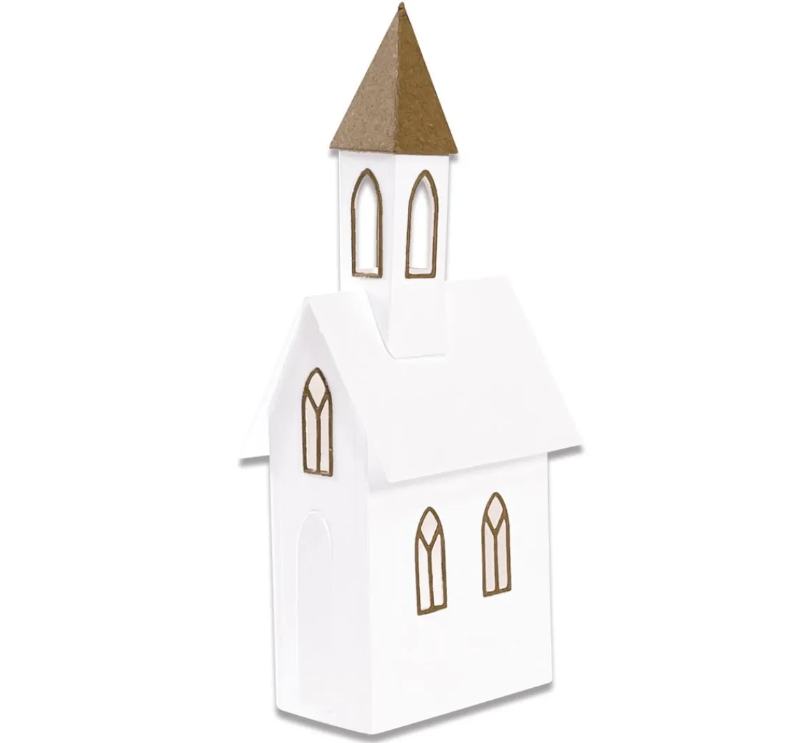 Sale Sizzix Thinlits Stanzschablonen-Set "Village Collection by Tim Holtz"