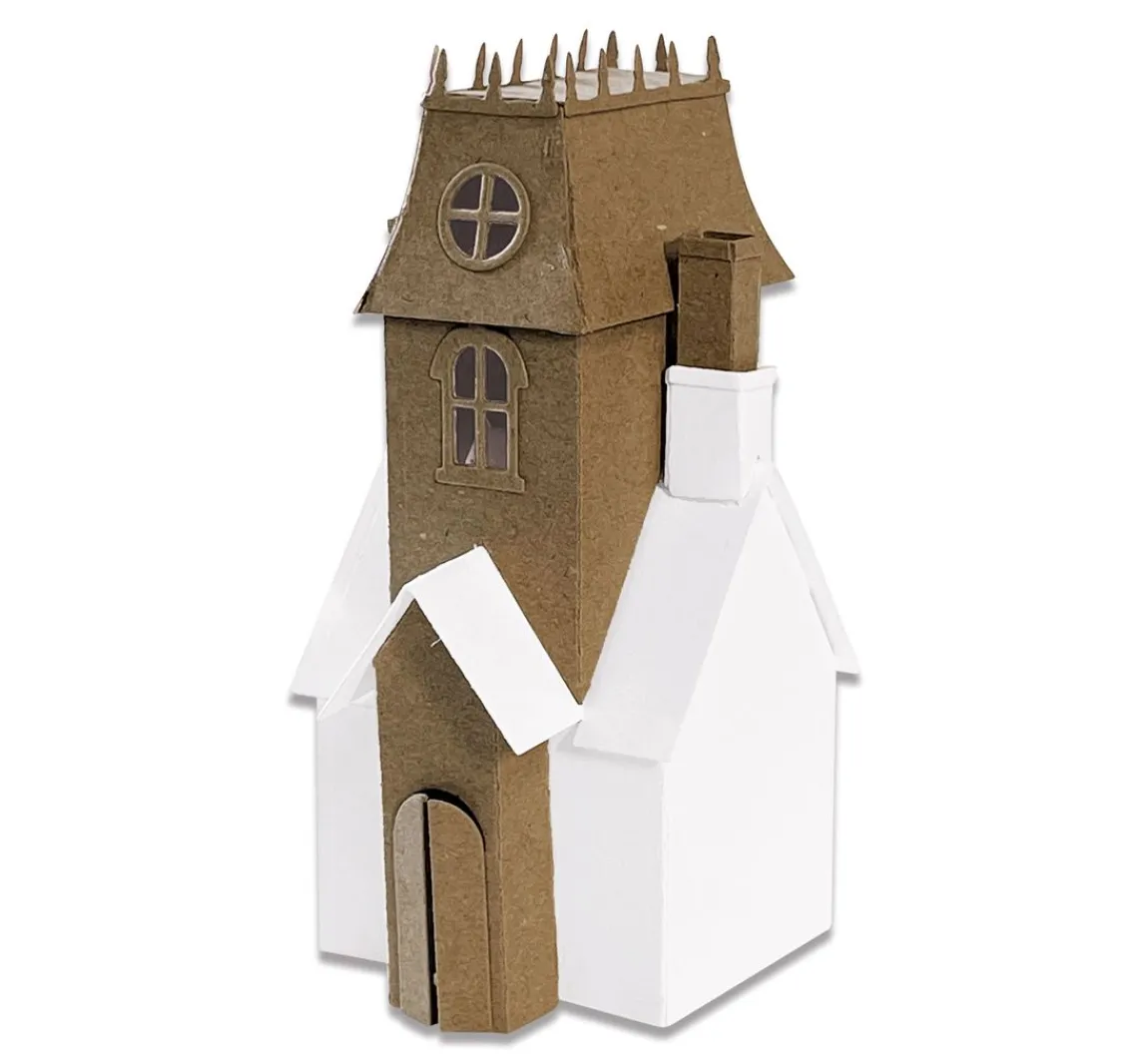 Sale Sizzix Thinlits Stanzschablonen-Set "Village Collection by Tim Holtz"