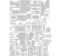 Sale Sizzix Thinlits Stanzschablonen-Set