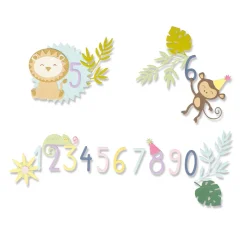 Best Sizzix Thinlits Stanzschablone "Jungle Fun"