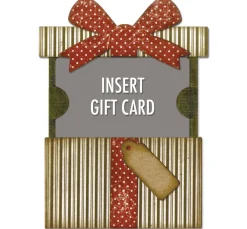 Hot Sizzix Thinlits Stanzschablone "Gift Card Package by Tim Holtz"