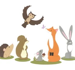 New Sizzix Thinlits Stanzschablone "Forest Animals"