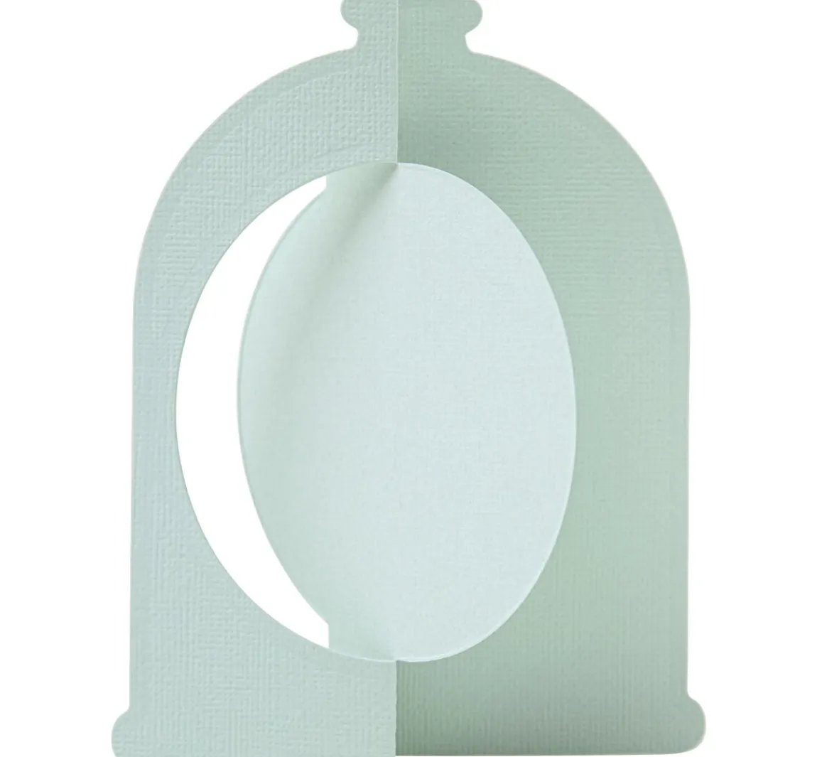 Sizzix Thinlits Stanzschablone "Card, Bell Jar"