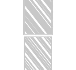 Sale Sizzix Thinlits Stanzschablone "Layered Stripes by Tim Holtz"