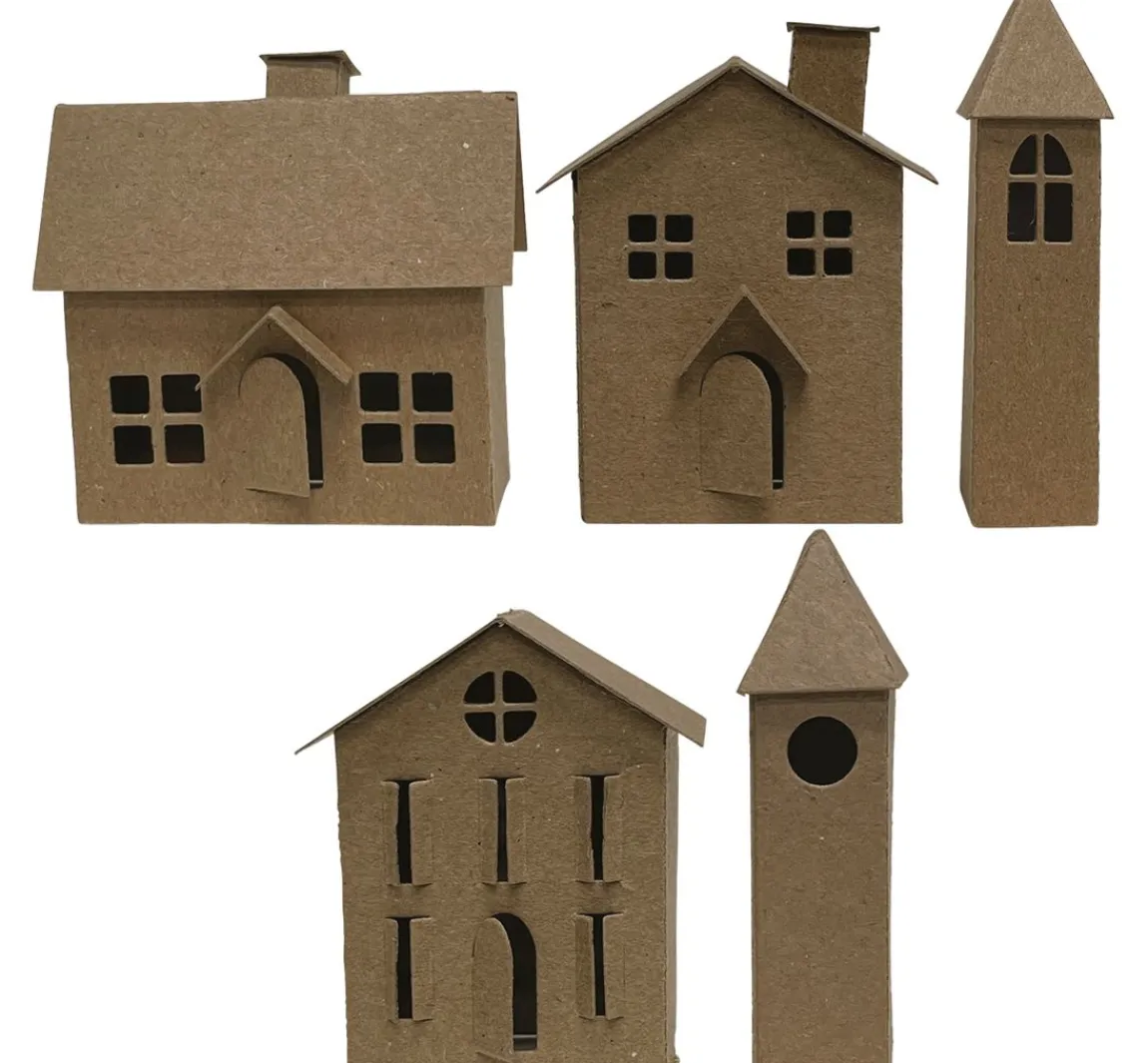 Sale Sizzix Thinlits Stanzschablone "Paper Village #2 by Tim Holtz"