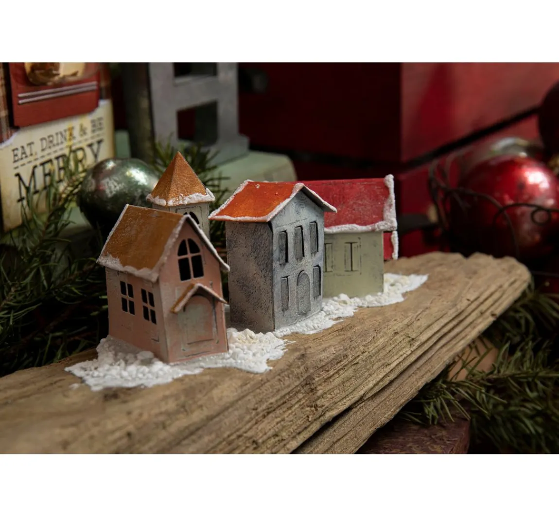Sale Sizzix Thinlits Stanzschablone "Paper Village #2 by Tim Holtz"