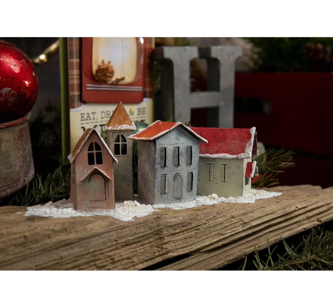 Sale Sizzix Thinlits Stanzschablone "Paper Village #2 by Tim Holtz"